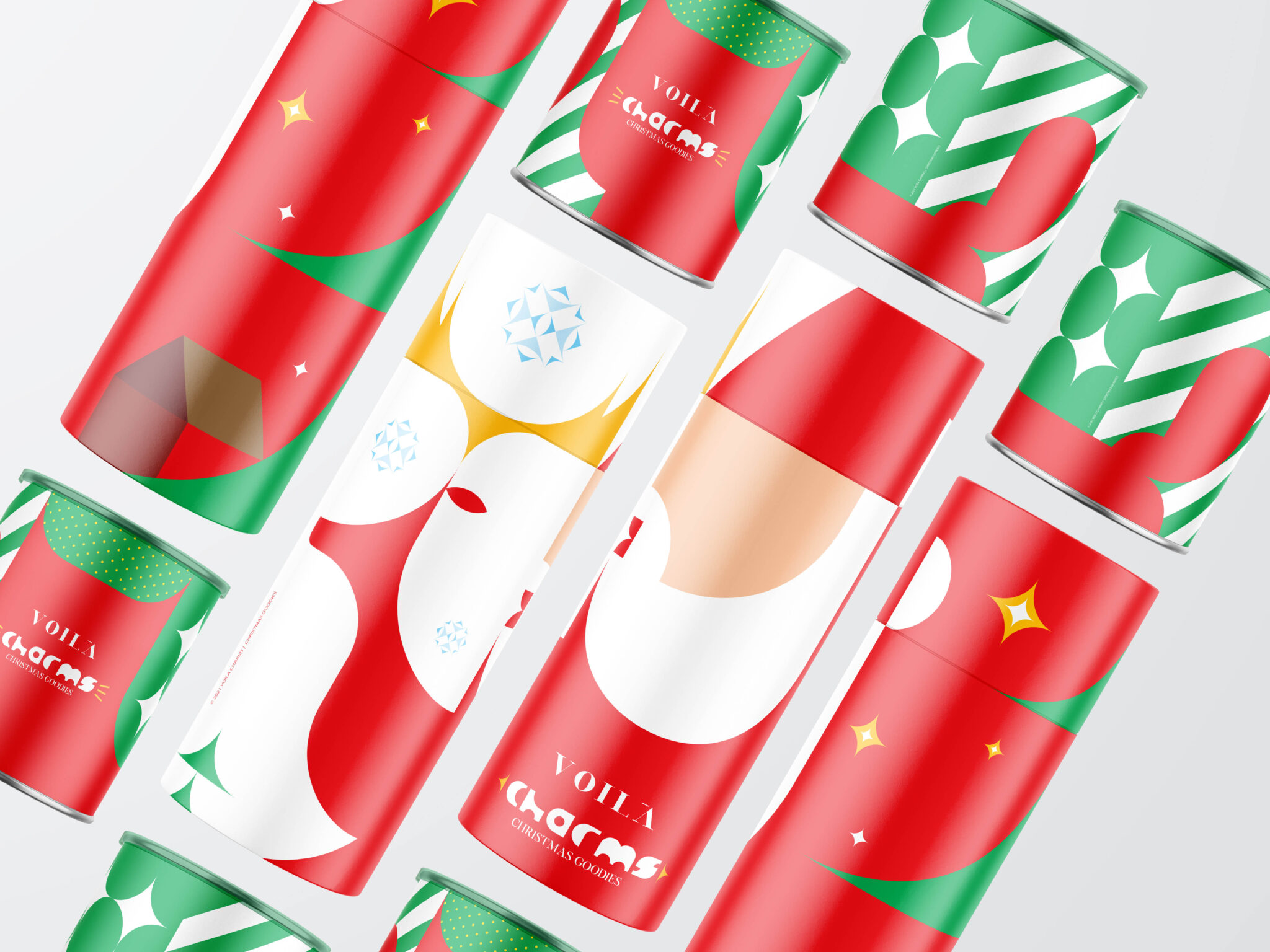 Voilà Christmas CHARMS