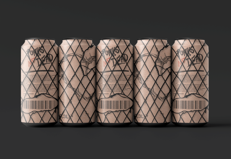Energy drink ”Punk Not Dead”