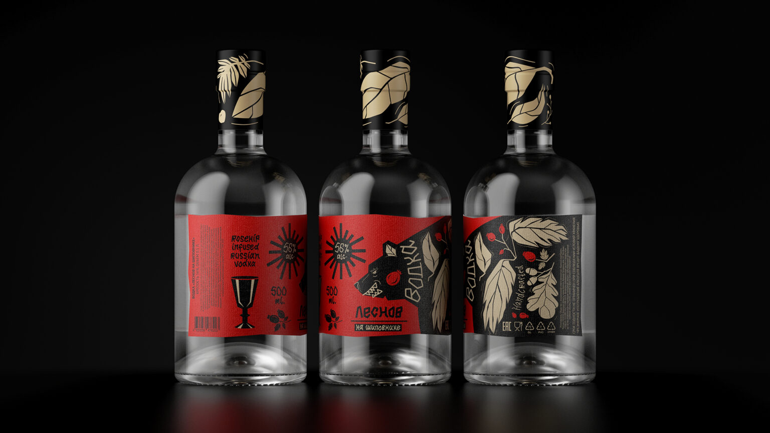 LESNOV vodka and liqueurs