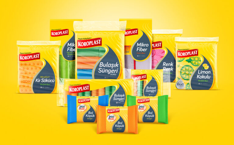 KOROPLAST Cleaning Cloths and Kitchen Sponges