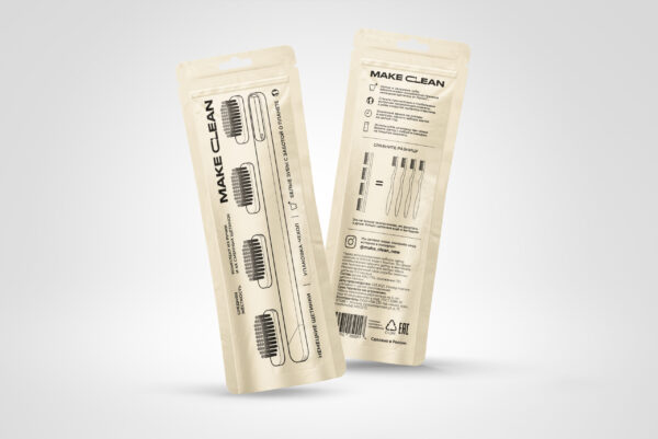 Make clean toothbrush