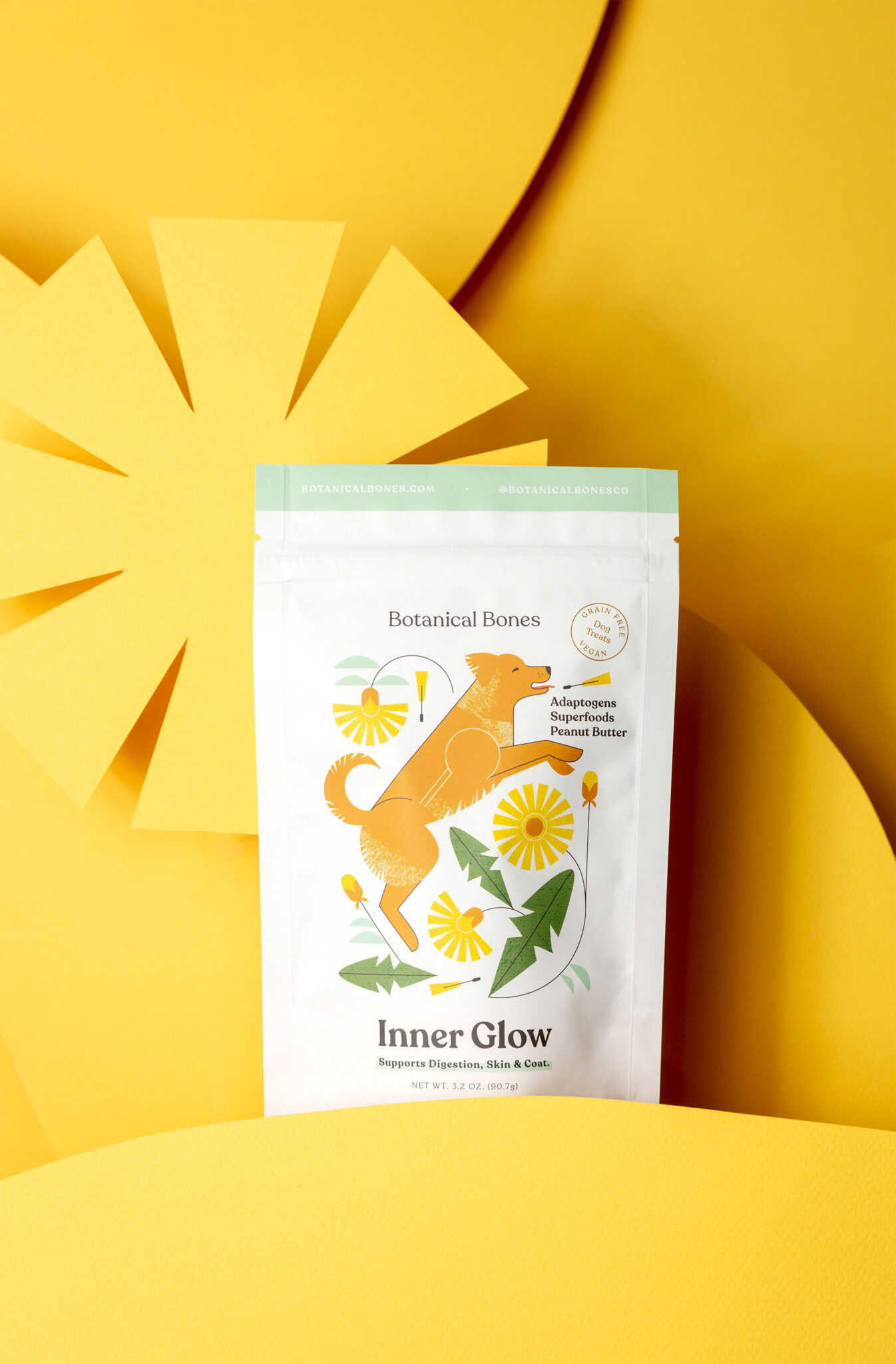 Botanical Bones Pet Product Branding