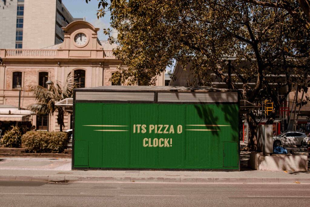 Pizza Box Design for Little Italy Restaurant