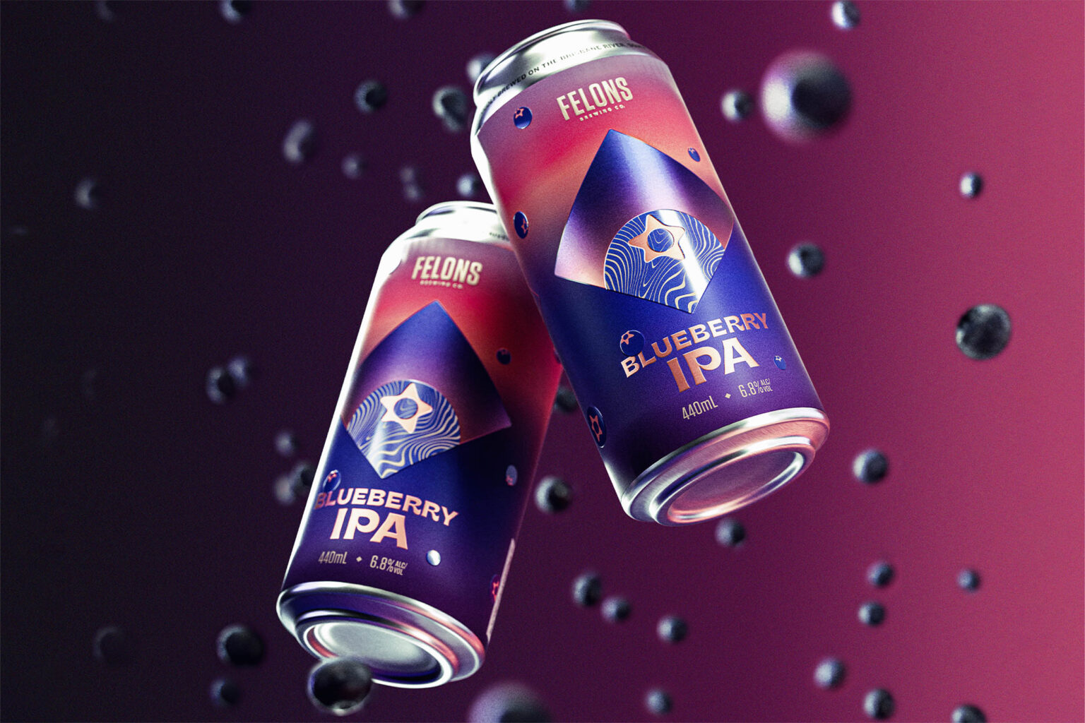 Felons Blueberry IPA Limited Release