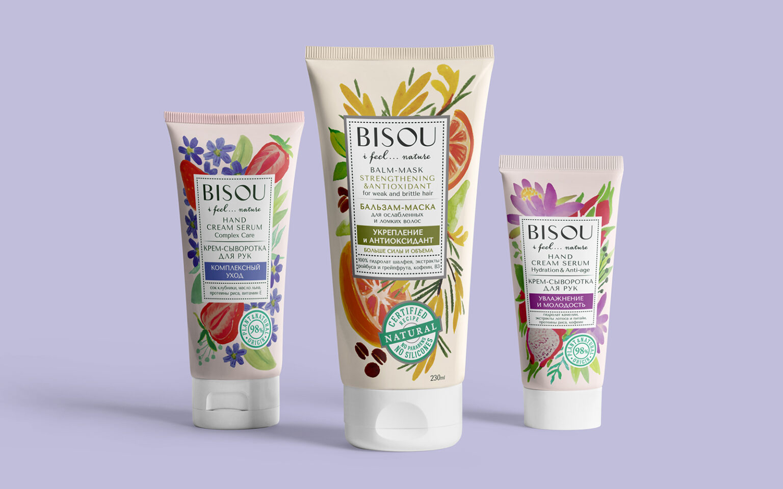 BISOU — brand of natural cosmetics