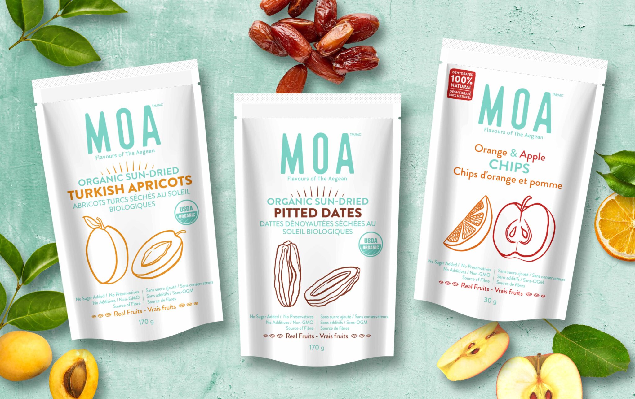 MOA Snacks – Dried Fruit Chips