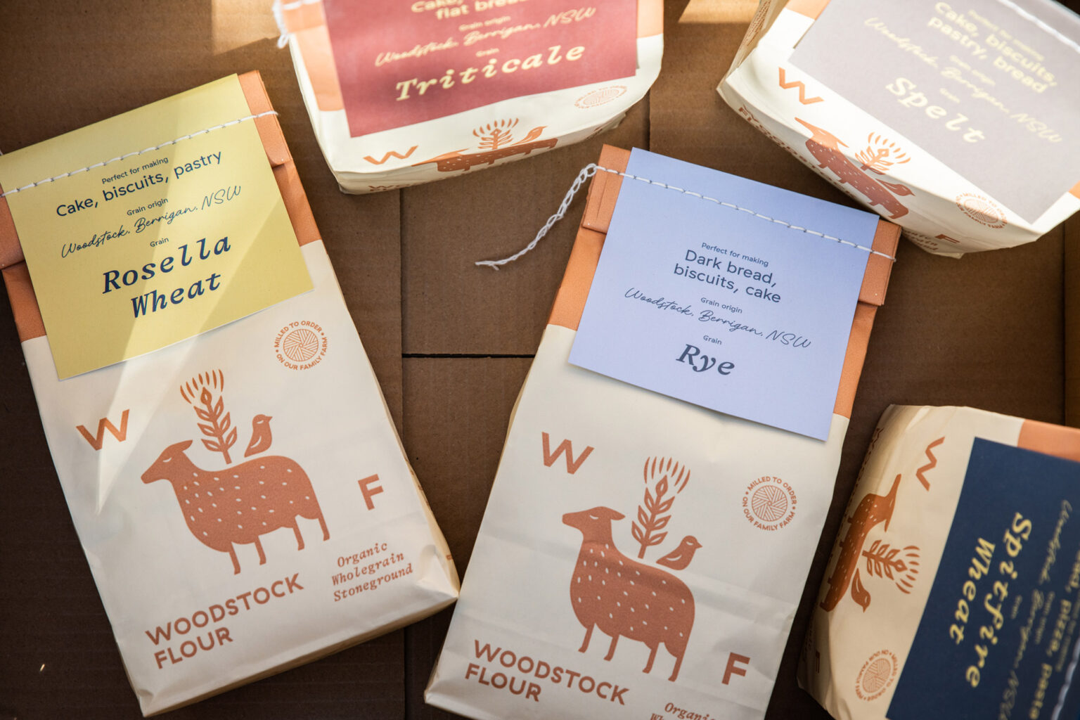 Woodstock Flour – 1kg range