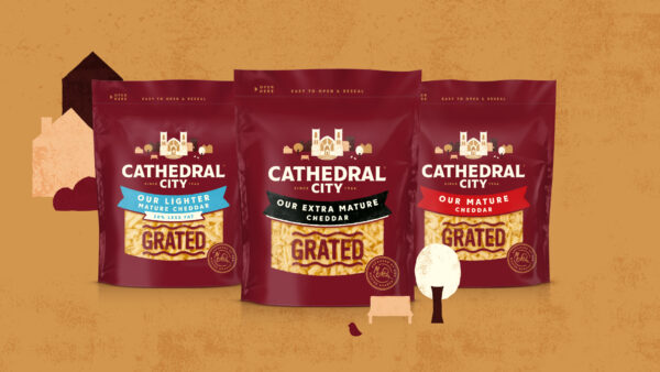 Cathedral City unveils a new brand identity system