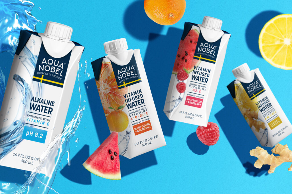 Aqua Nobel Packaging Redesign