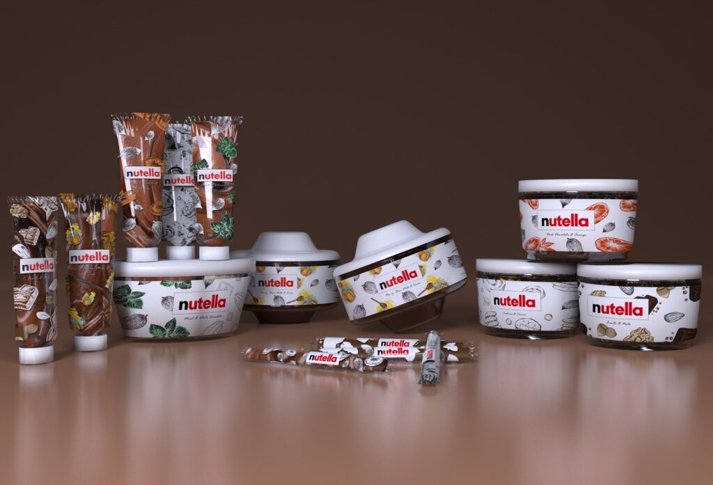 Nutella Student Concept Packaging