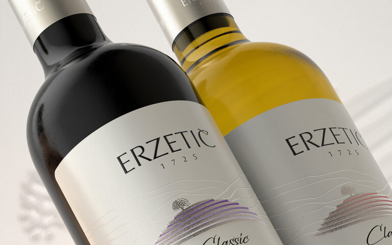 the Labelmaker: Classic Wines by Erzetic Winery, Slovenia