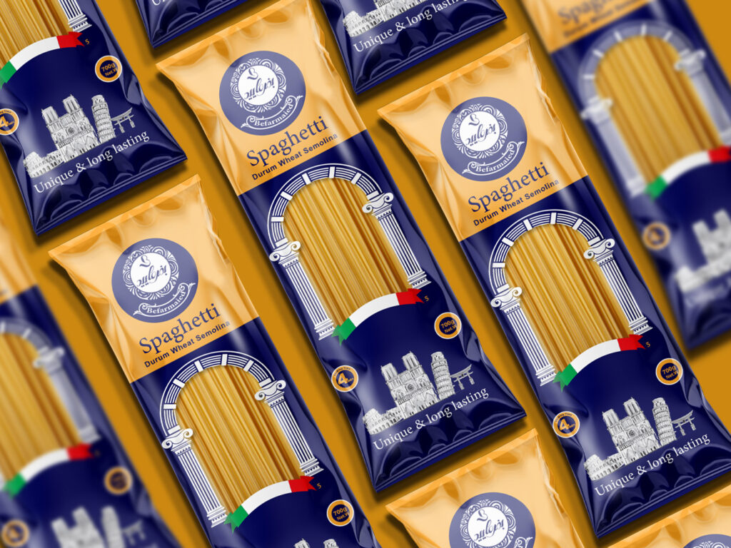 Spaghetti packaging