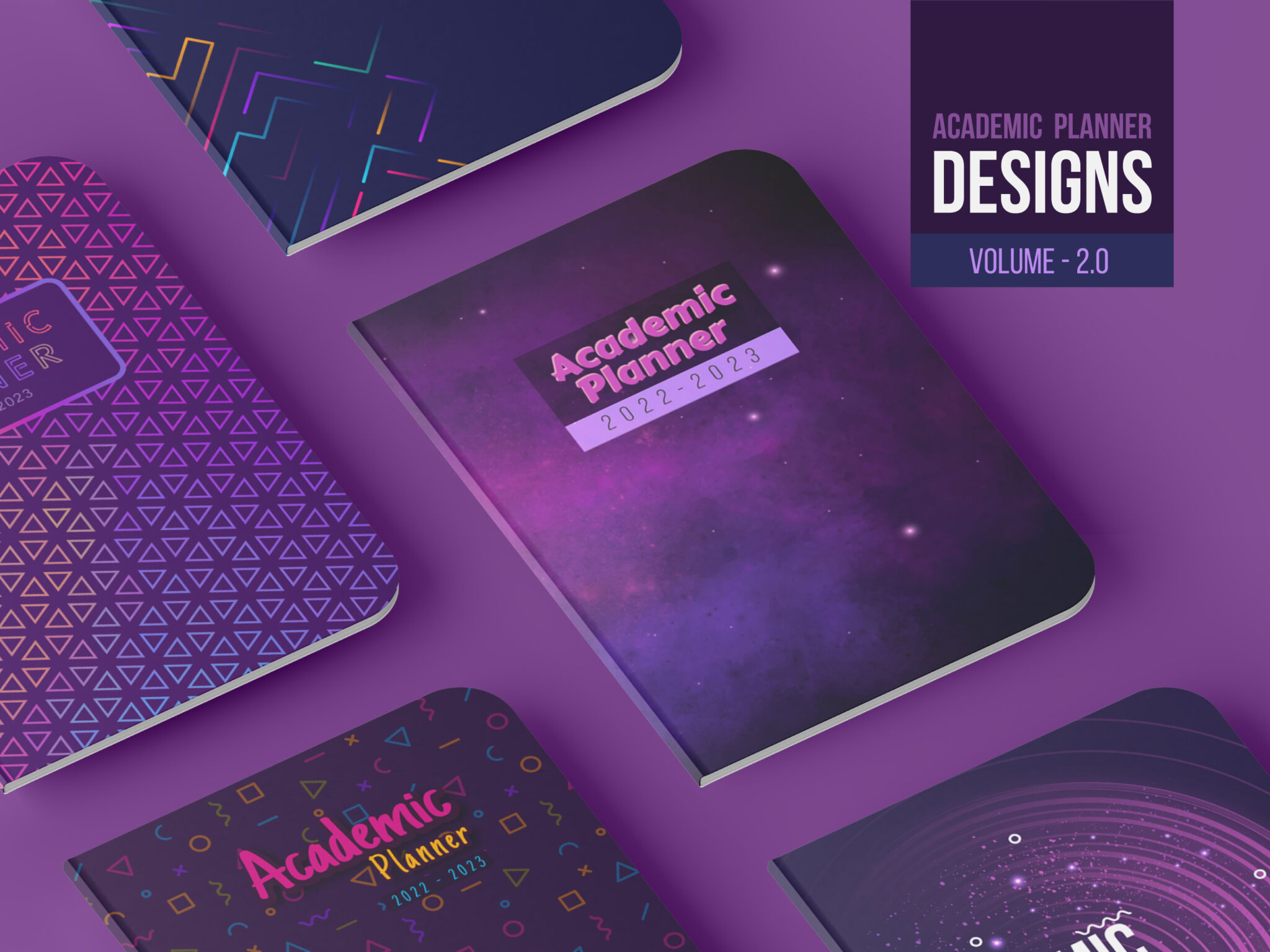 Academic Planner Cover Design Volume 2.0
