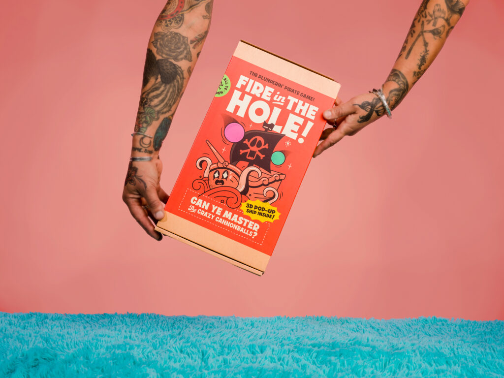 Fire In The Hole: The Plunderin’ Pirate Game