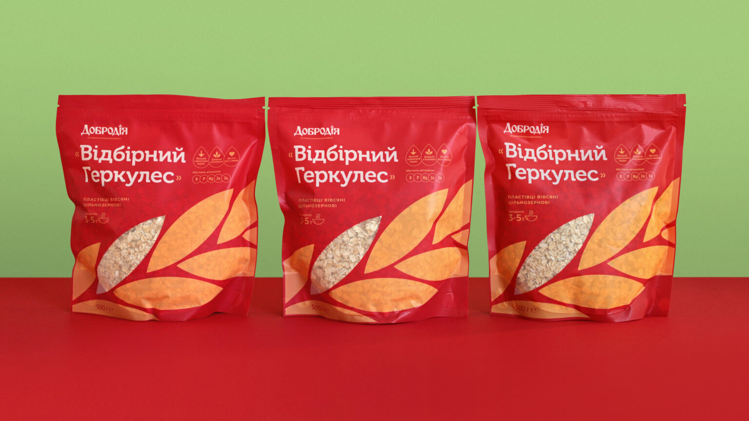 DOBRODIA. THE NEW OATMEAL PORRIDGE
