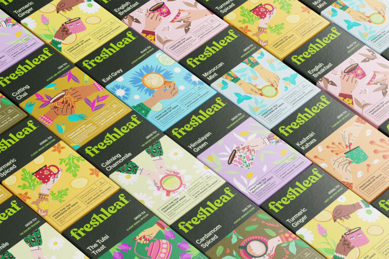 Freshleaf Teas Rebranding