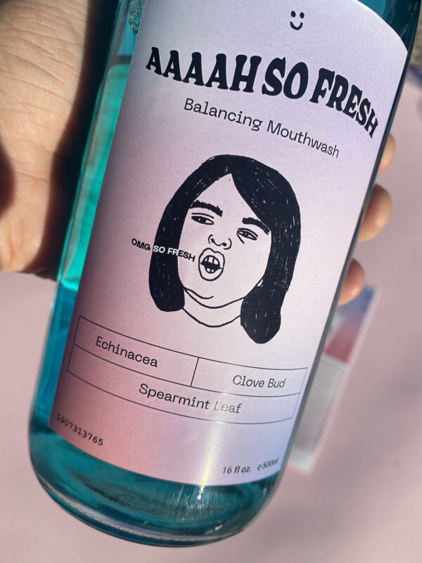 Aaaah so fresh – Balancing mouthwash