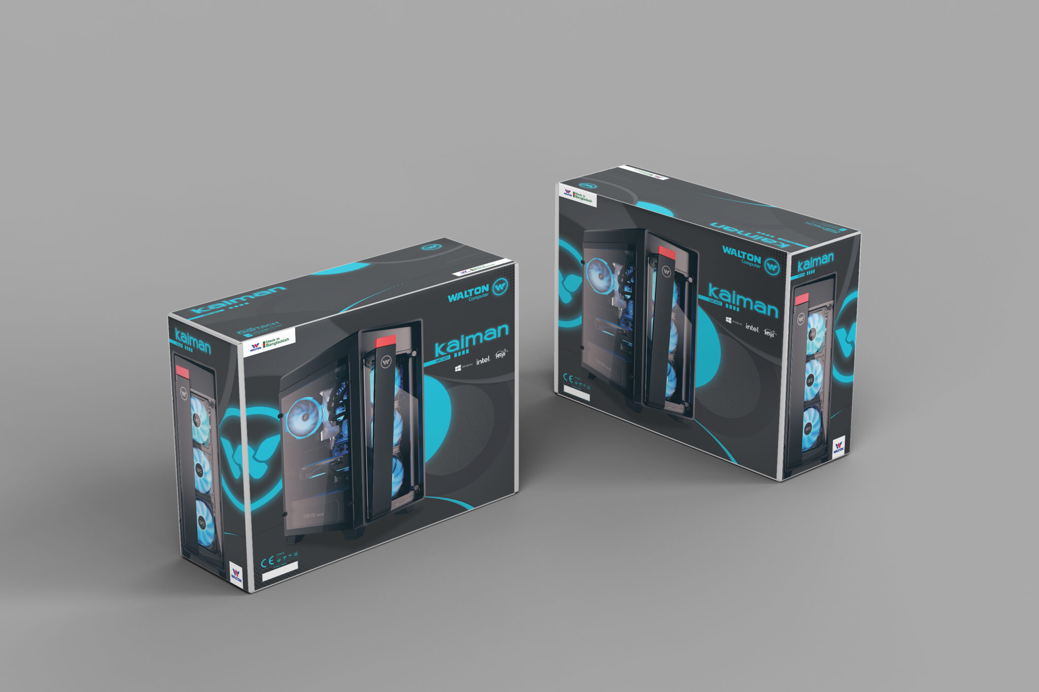 DARK VERSION WALTON DESKTOP, MOUSE AND PENDRIVE