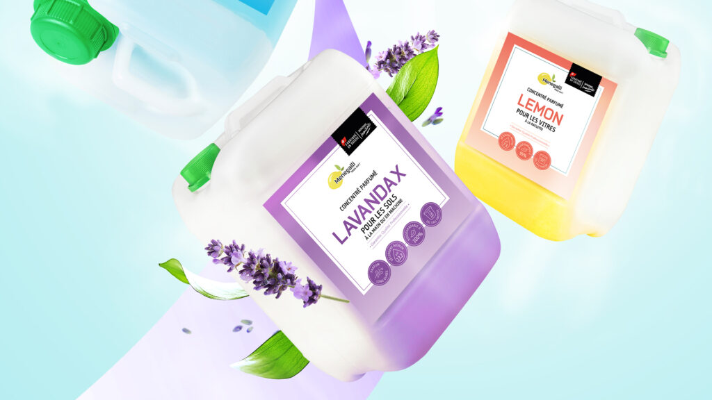 Re-branding Menegalli – Swiss cleaning products