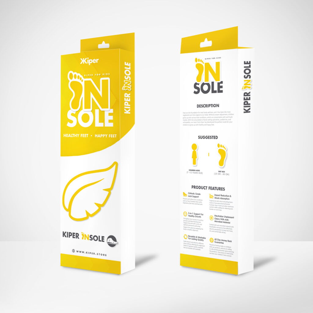 Kiper Insole Packaging