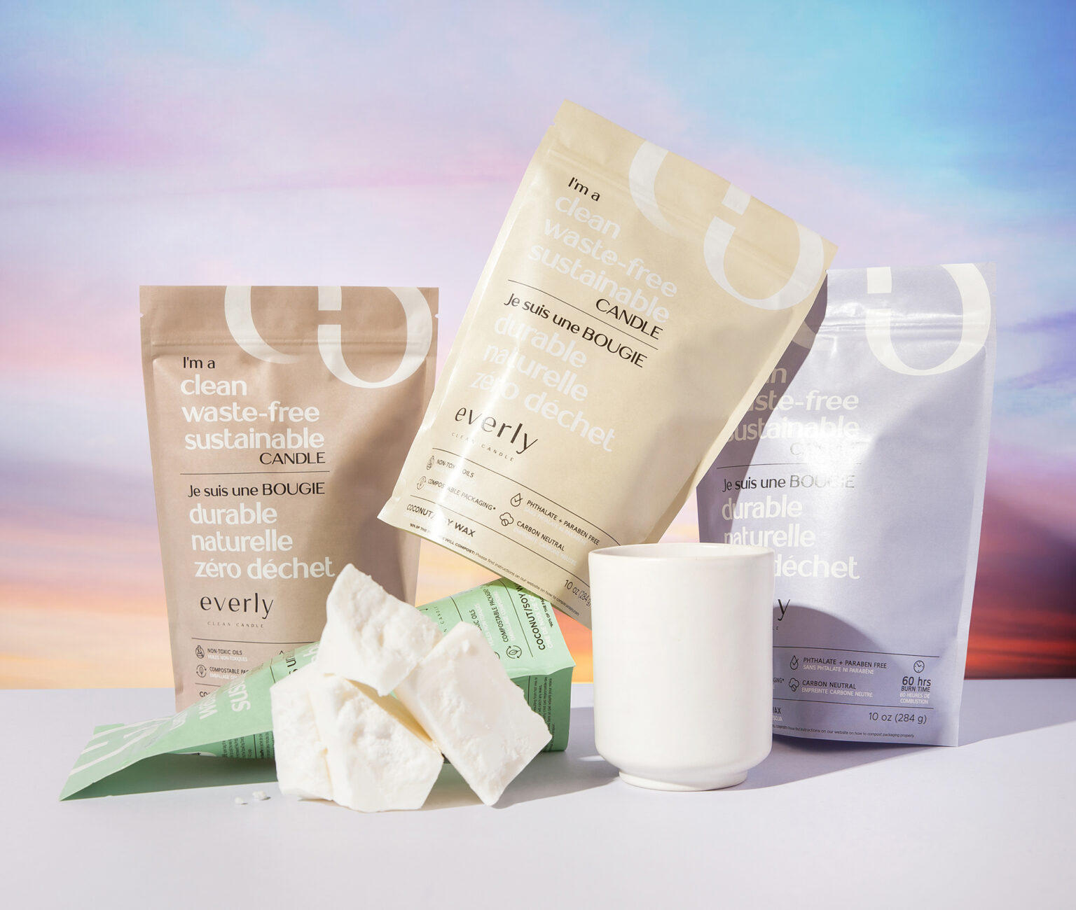 Everly clean candles