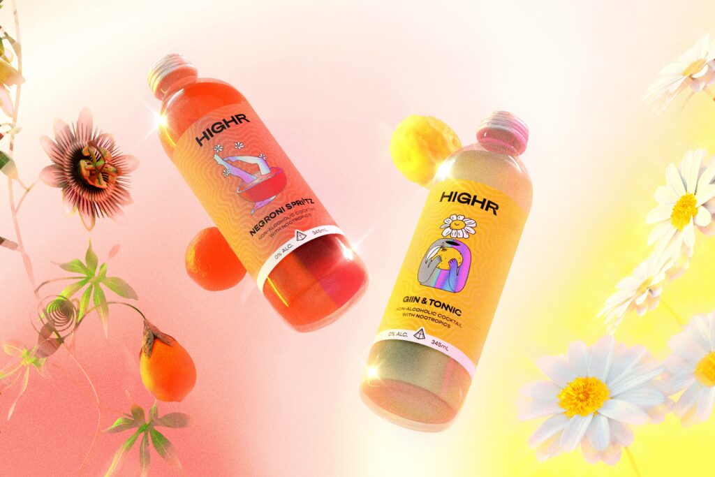 HIGHR Non Alc Cocktails