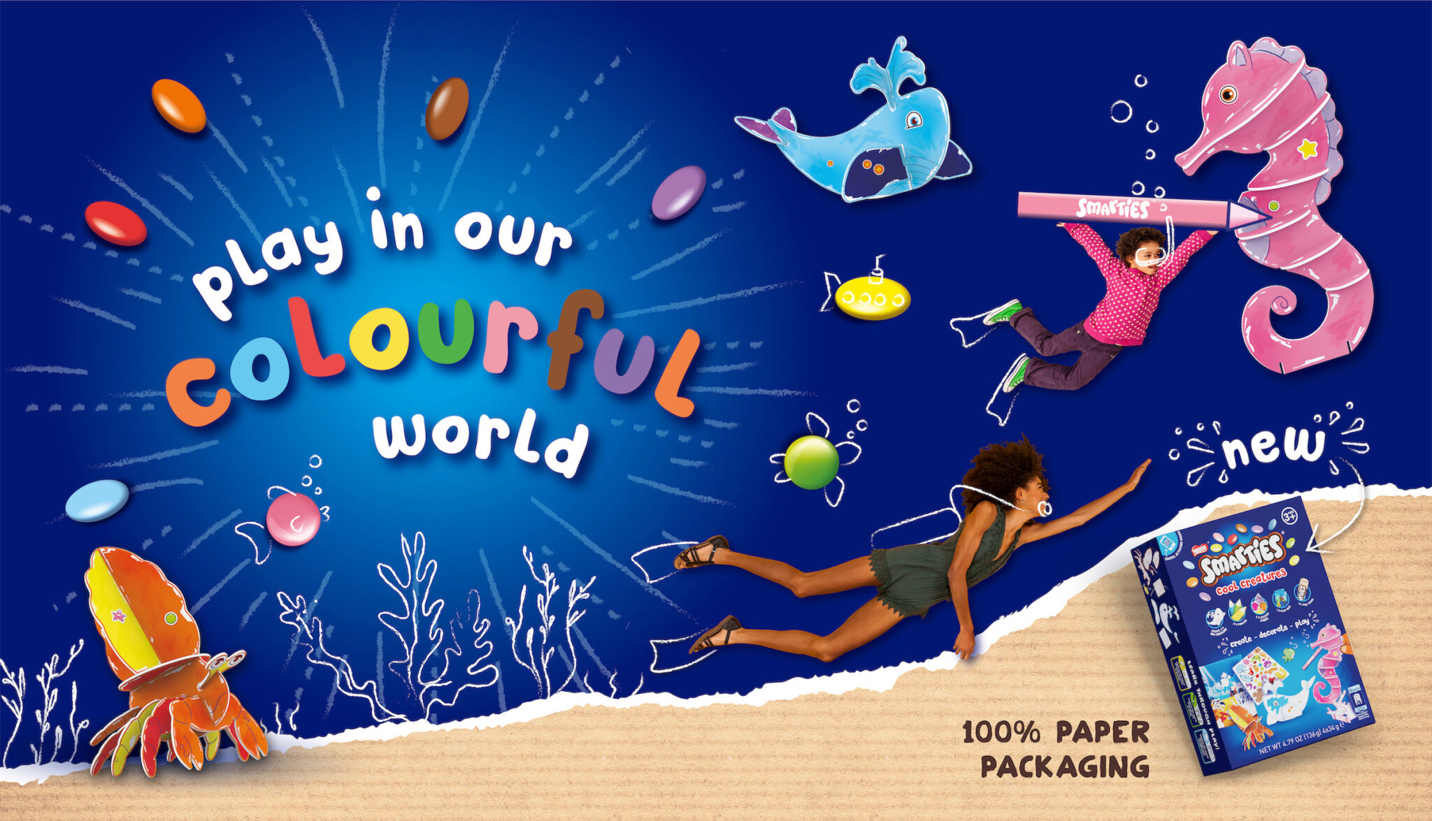 Echo taps into Smarties® Colourful World to communicate Nestlé’s ambitious sustainability commitments