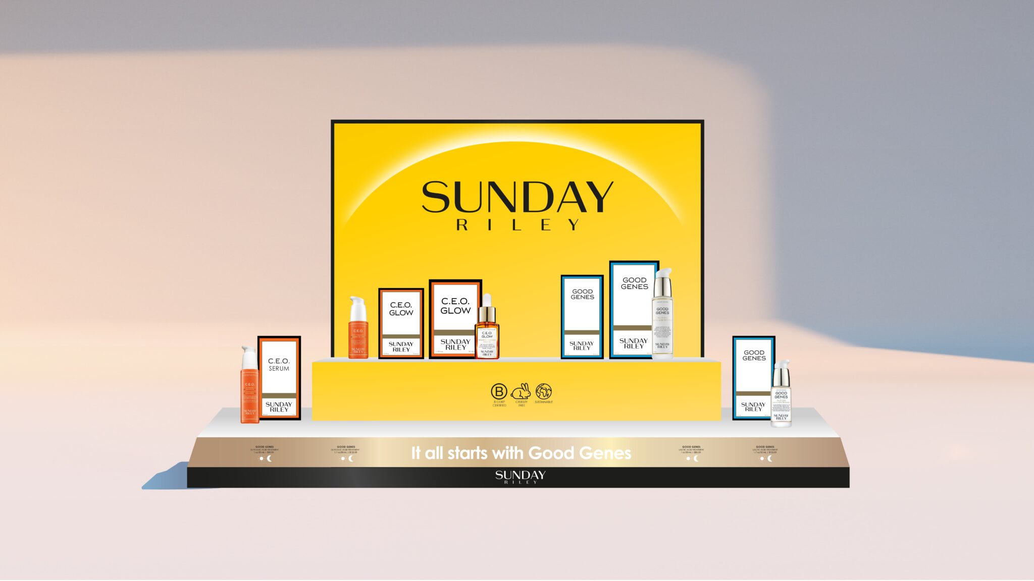 Sunday Riley’s in-store experience