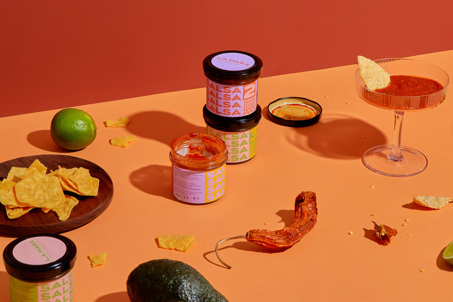 La Masa Salsa Labels