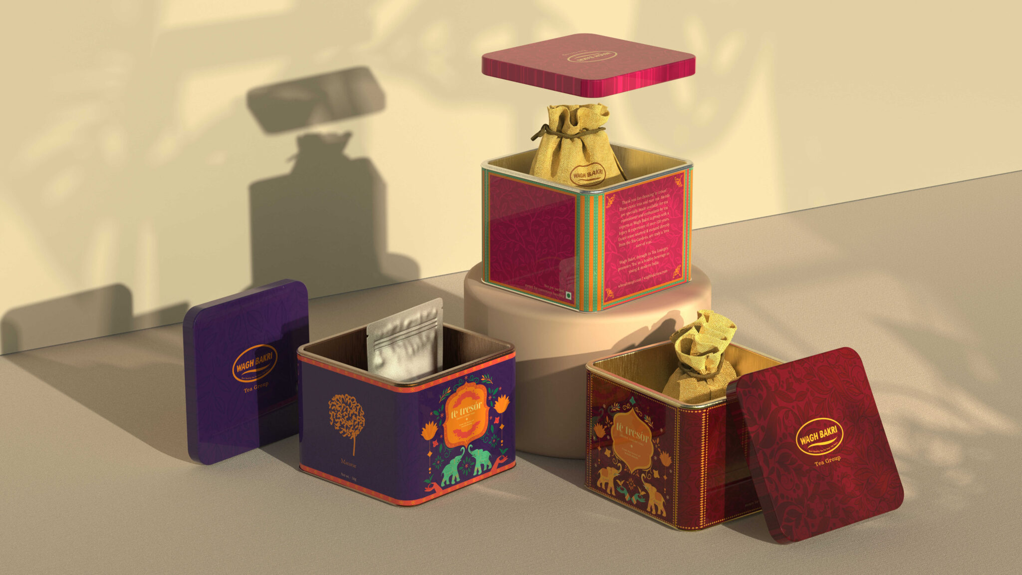 té tresór – Wagh Bakri Tea Range