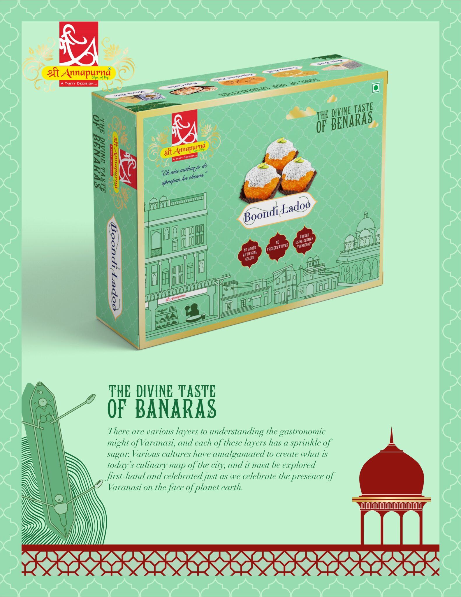 Indian Sweets Packaging