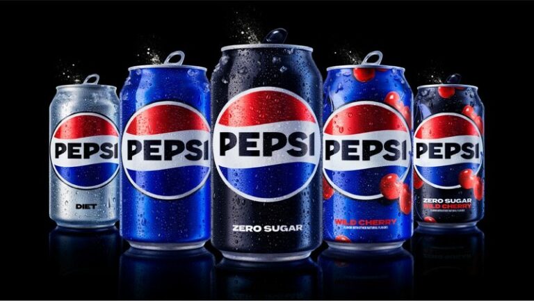 Pepsi brand new logo and visual identity system