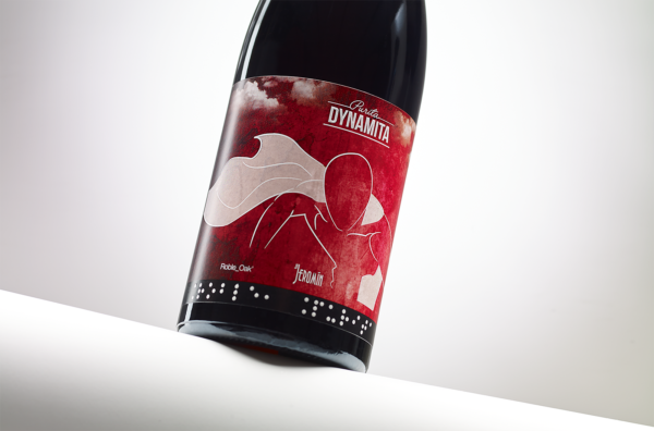 PURITA DYNAMITA, wine label
