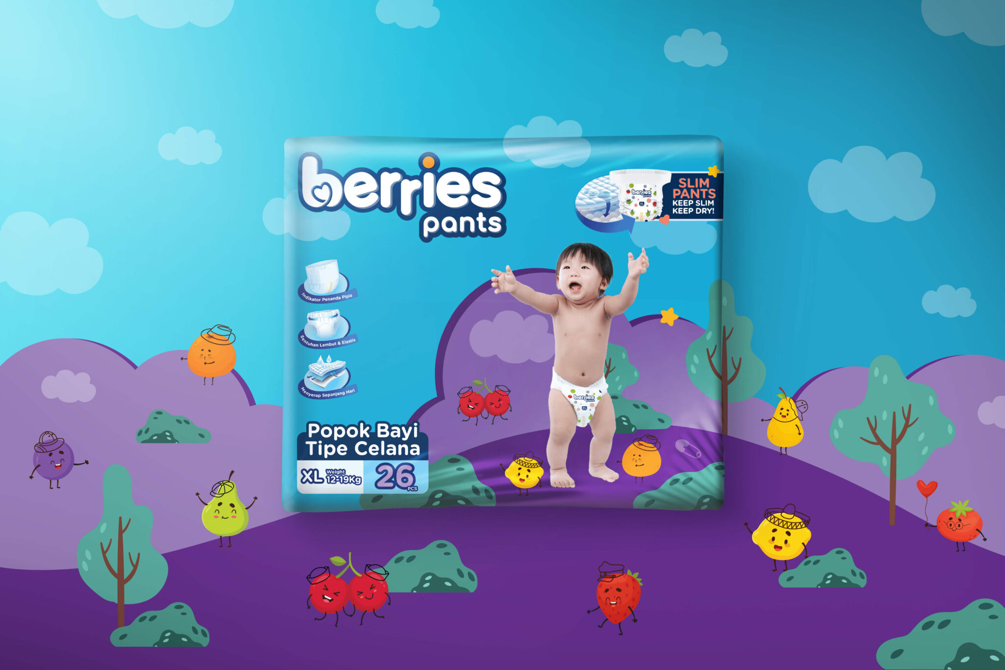 Berries Pants