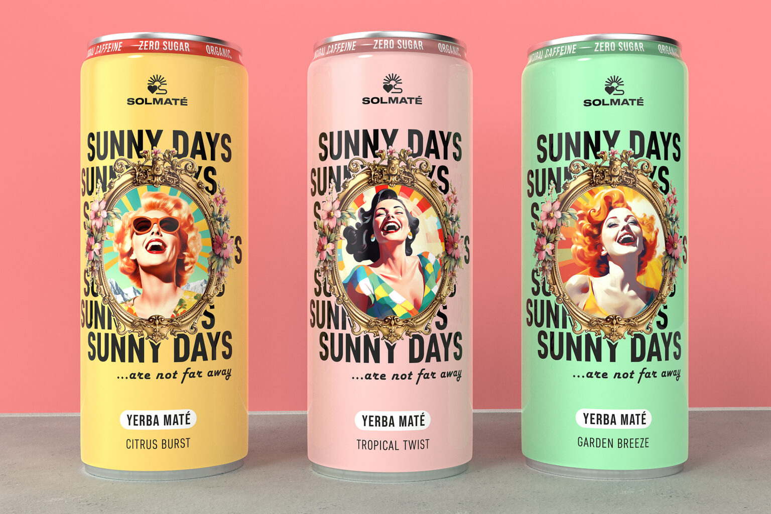 Solmaté Sunny Days Yerba Maté Beverage