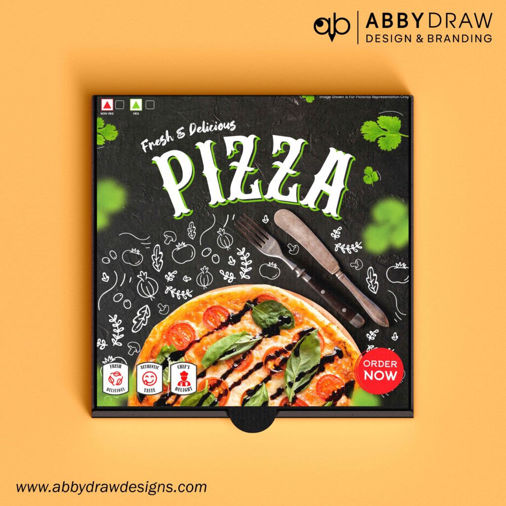 Pizza packaging design