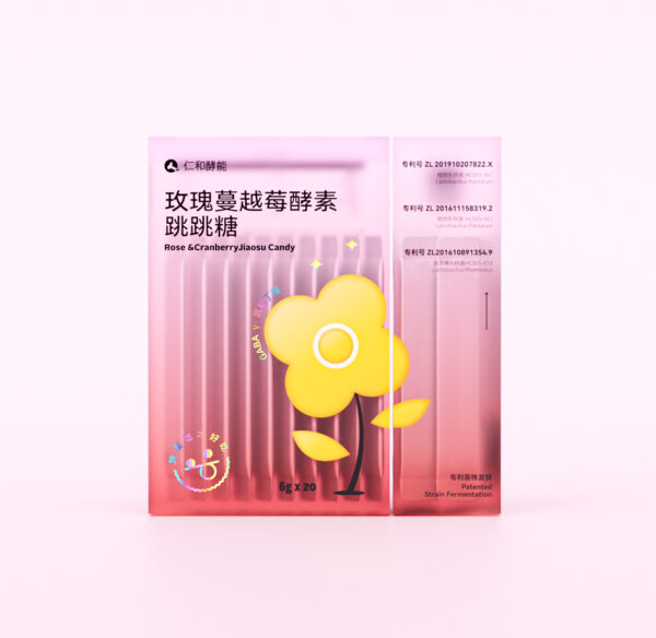 Rose candy packaging