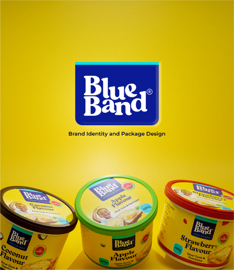 BlueBand Logo Redesign & Package Design
