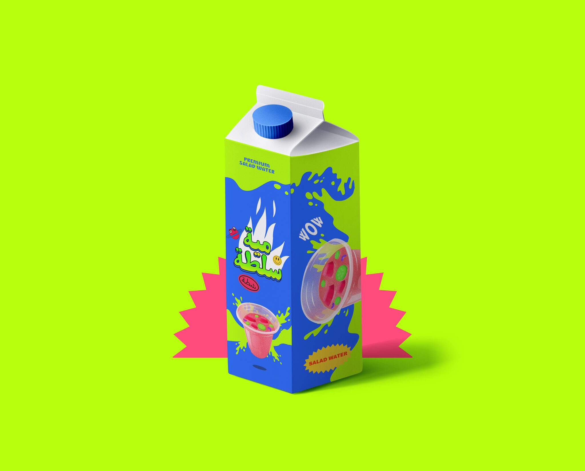 SALAD WATER Packaging