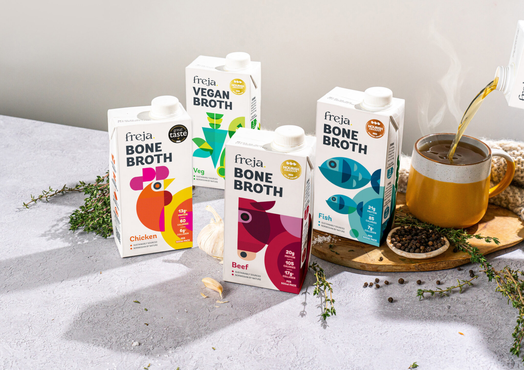 Freja Natural Norwegian Bone Broth