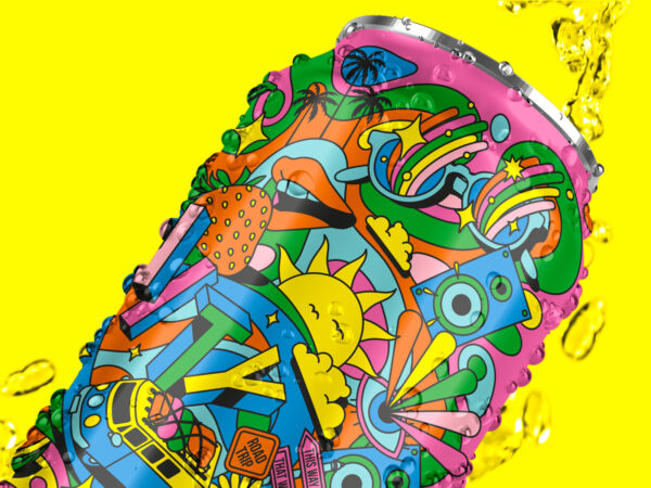 Limited Edition Summer Can Illustration