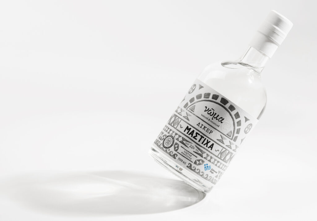 Νῶμα (Noma) – Chios mastic liqueur, Lidl