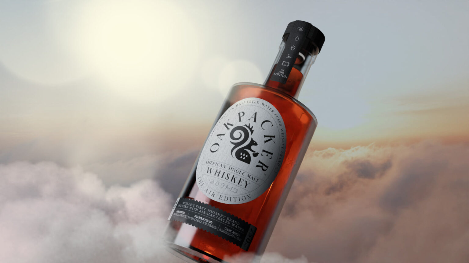 OakPacker – World’s First Air-Harvested Water Fused Whiskey
