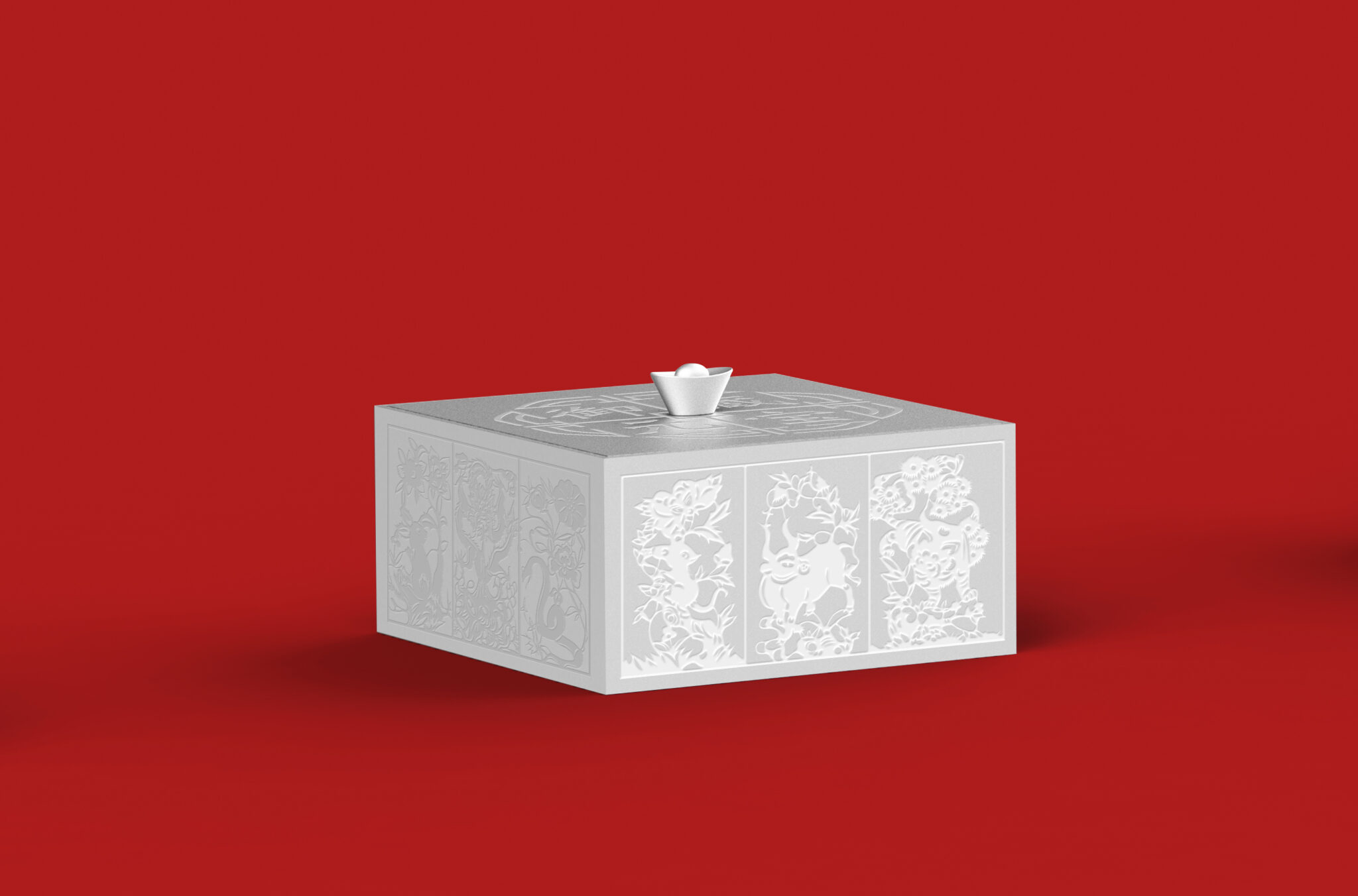 Twelve Zodiac Yuanbao Gift Box
