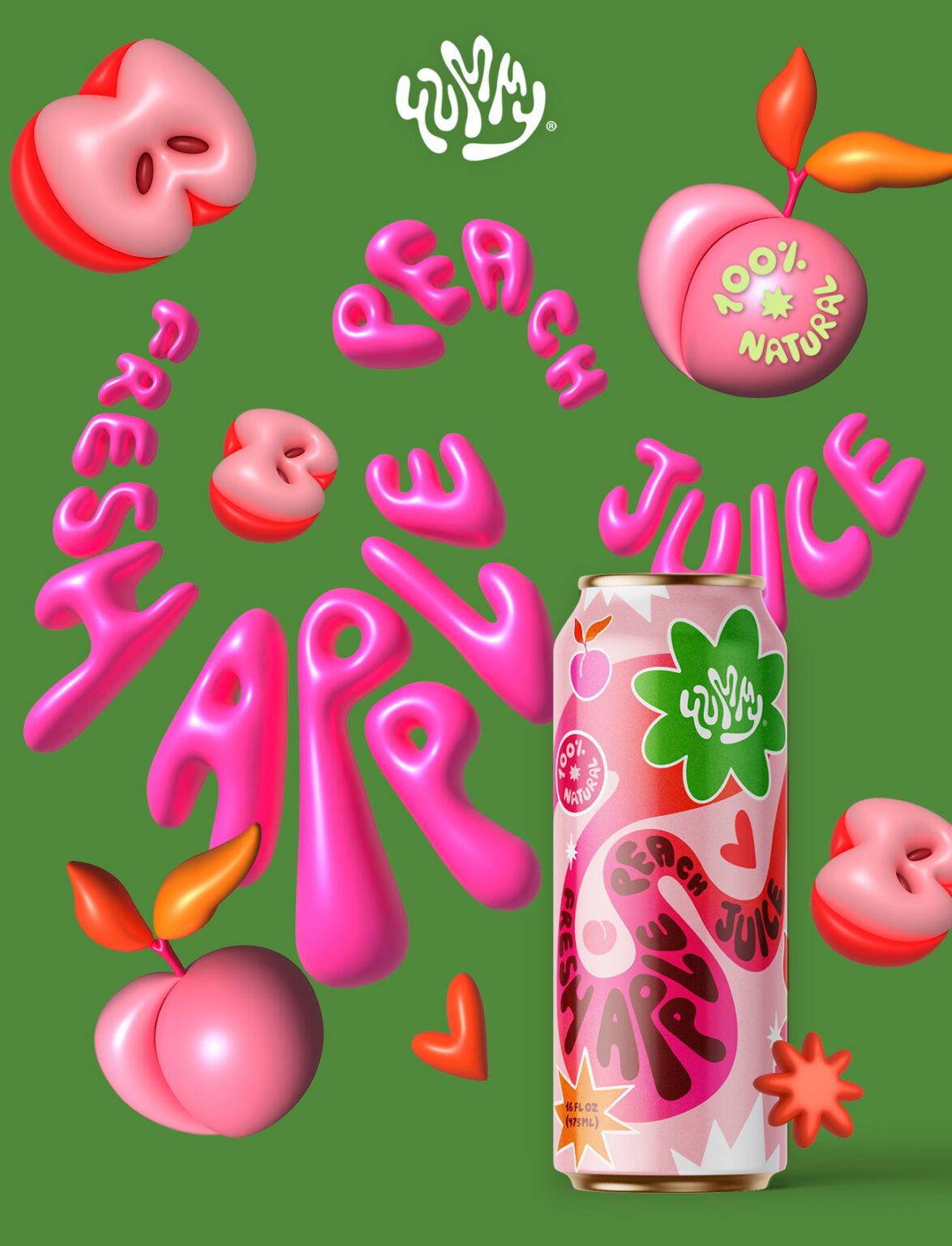 Yummy – Natural Fruit Juice Mix