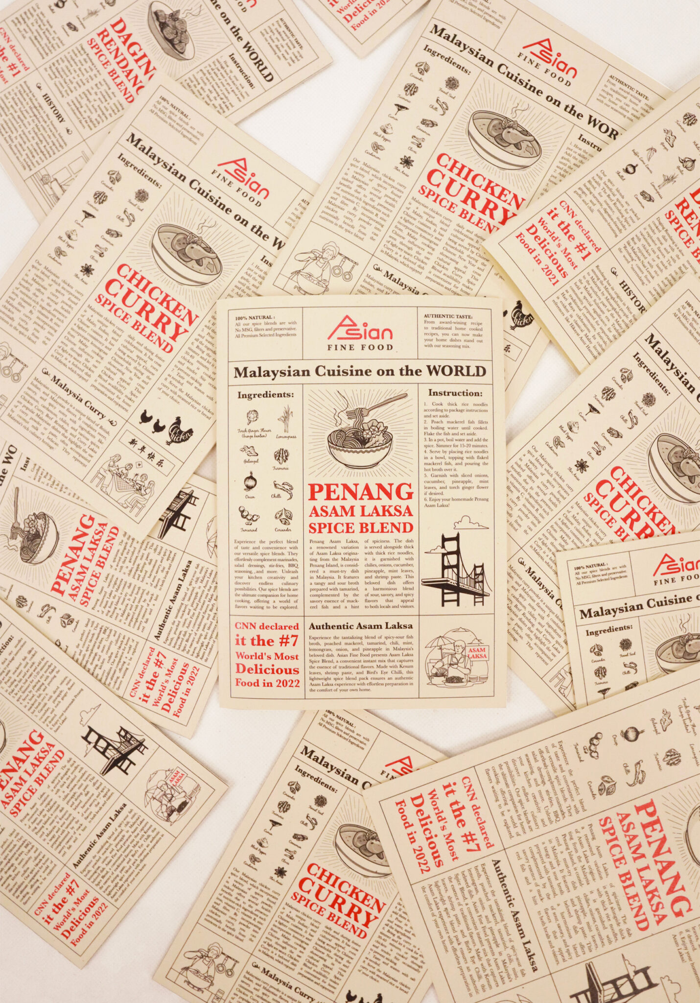 Asian Fine Food Spice Blend Gift Set