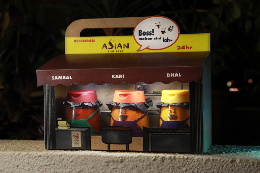 Spice Blend Sides Dishes of Roti Canai