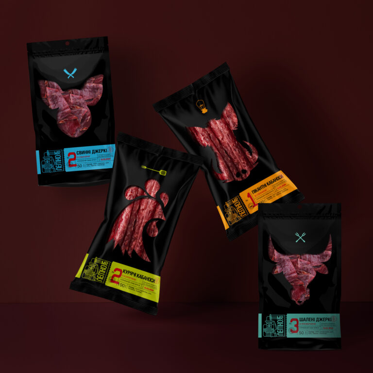 Packaging design for Mr. Lemko snack and jerky