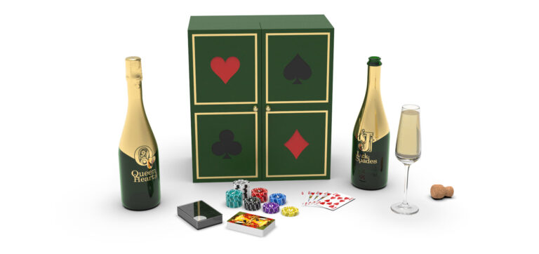 Queen of Hearts & Jack of Spades Sparkling Wine