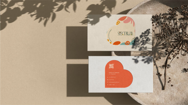 Spectrum Colourful Clothing Branding Identity Design